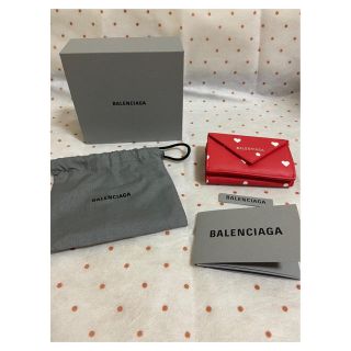 バレンシアガ(Balenciaga)の今季バレンタイン限定◇Balenciaga◇PAPIER ミニ ウォレット(財布)