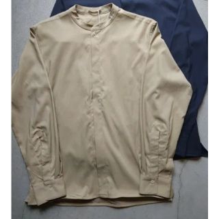 コモリ(COMOLI)のラモンドLAMOND BACK SATIN SHIRTS CARDIGAN(シャツ)