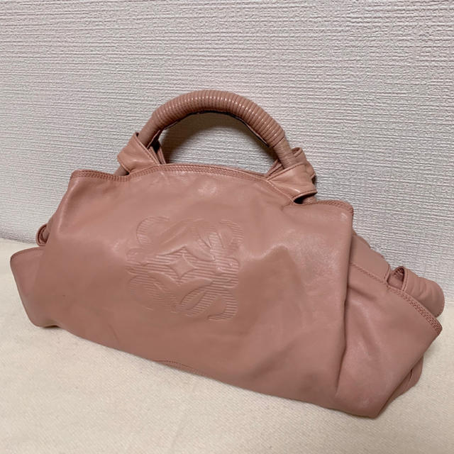 ロエベ LOEWE トートバッグ レディース ナッパアイレ ピンク レザー