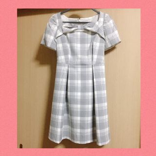 ウィルセレクション(WILLSELECTION)の【新品】♡チェック柄ワンピース♡(ひざ丈ワンピース)