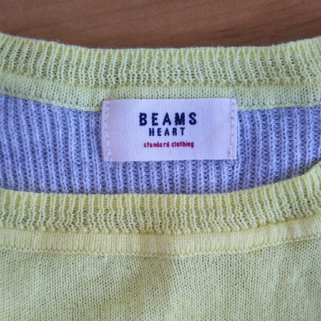BEAMS(ビームス)のBEAMS　Heart　薄手　ニット レディースのトップス(ニット/セーター)の商品写真