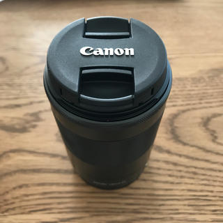 キヤノン(Canon)の新品未使用 canon eoskissm 望遠レンズ 55-200mm (レンズ(ズーム))