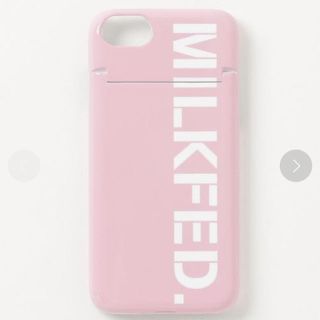 ミルクフェド(MILKFED.)のmilkfed iPhone ケース(iPhoneケース)