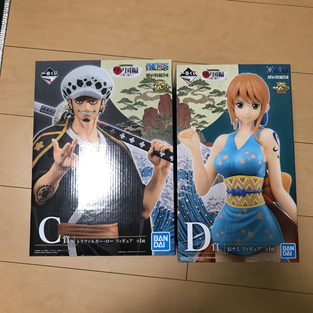 ONE PIECE 一番くじ　C賞、D賞セット　ロー、ナミ