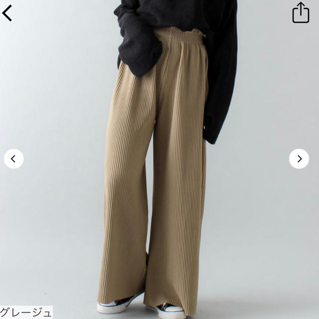 JUNOAH ワイドパンツ レディースのパンツ(カジュアルパンツ)の商品写真