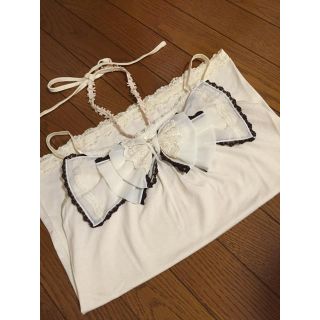 アクシーズファム(axes femme)のaxes♡美品♡リボンキャミソール(キャミソール)