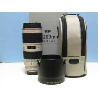 Canon EF70-200mm F2.8L ISⅡUSM 美品未記入保証書付