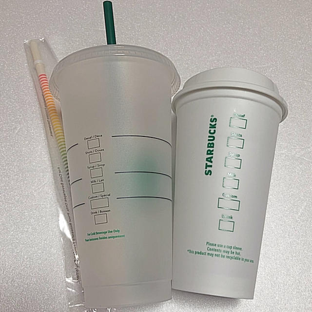 Starbucks Coffee(スターバックスコーヒー)の数量限定 スターバックス リユーザブルカップ ホット&コールド 北米 インテリア/住まい/日用品のキッチン/食器(タンブラー)の商品写真