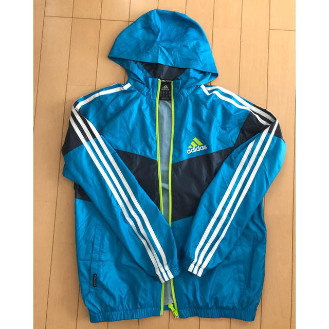 adidas(アディダス)のadidas ウィンドブレーカー キッズ/ベビー/マタニティのキッズ服女の子用(90cm~)(ジャケット/上着)の商品写真