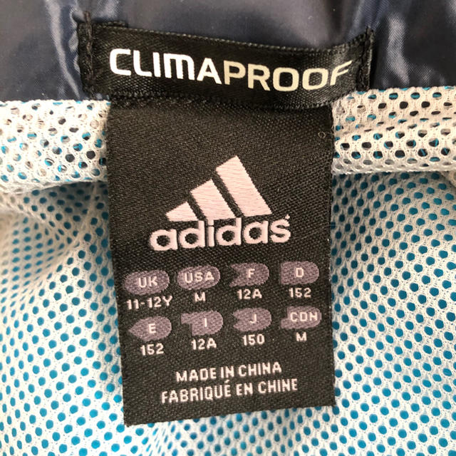 adidas(アディダス)のadidas ウィンドブレーカー キッズ/ベビー/マタニティのキッズ服女の子用(90cm~)(ジャケット/上着)の商品写真