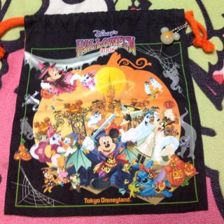 ディズニー(Disney)の25周年♡光る！ハロウィン巾着(その他)