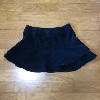 ザラ(ZARA)のZARA スカート ブラック サイズ40(ミニスカート)