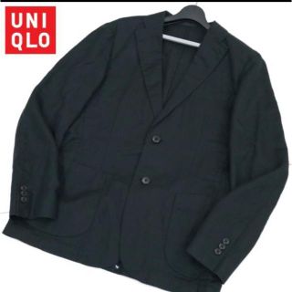 ユニクロ(UNIQLO)のリネンコットンジャケット(テーラードジャケット)