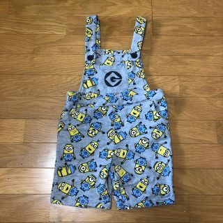 ミニオン(ミニオン)の★新品未使用★minion オーバーオール サイズ110 グレー (パンツ/スパッツ)