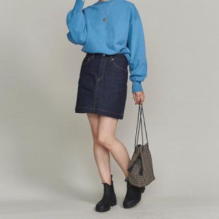 ビューティアンドユースユナイテッドアローズ(BEAUTY&YOUTH UNITED ARROWS)の【値下げ】今季流行！【Beauty&Youth】デニムスカート(ひざ丈スカート)