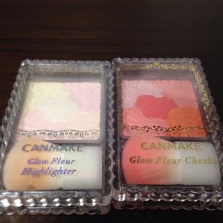 キャンメイク(CANMAKE)のキャンメイク チーク ハイライトセット(チーク)