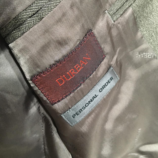 D’URBAN(ダーバン)のD'URBAN ダーバン テーラードジャケット メンズ ブラウン メンズのジャケット/アウター(テーラードジャケット)の商品写真
