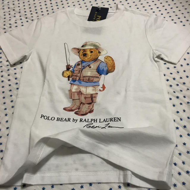 Ralph Lauren(ラルフローレン)のラルフローレン ポロベア Tシャツ120 キッズ/ベビー/マタニティのキッズ服男の子用(90cm~)(Tシャツ/カットソー)の商品写真