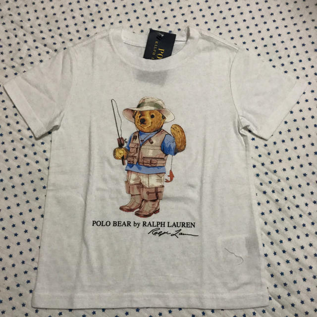 Ralph Lauren(ラルフローレン)のラルフローレン ポロベア Tシャツ120 キッズ/ベビー/マタニティのキッズ服男の子用(90cm~)(Tシャツ/カットソー)の商品写真