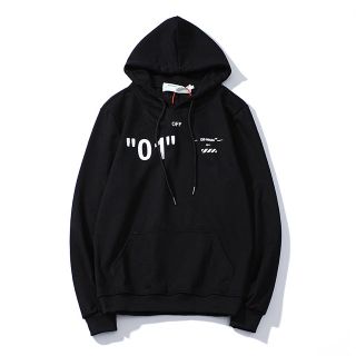 オフホワイト(OFF-WHITE)のOFF-WHITE オフホワイト パーカー サイズXXL 01(パーカー)