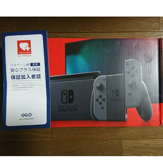 新型　Nintendo Switch Joy-Con(L)/(R) グレー　本体