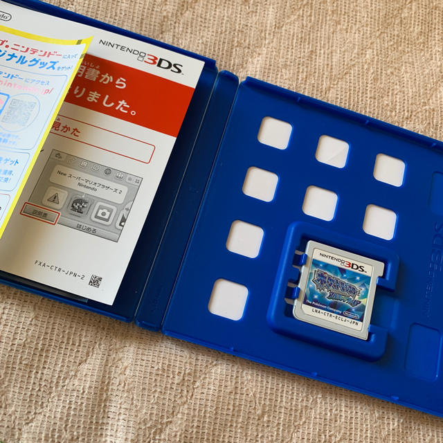 ニンテンドー3DS(ニンテンドー3DS)のポケットモンスター アルファサファイア 3DS エンタメ/ホビーのゲームソフト/ゲーム機本体(携帯用ゲームソフト)の商品写真