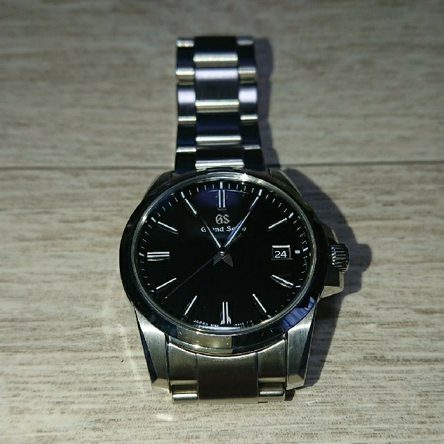 グランドセイコー Grand Seiko SBGX255 ブラック メンズ 腕時計