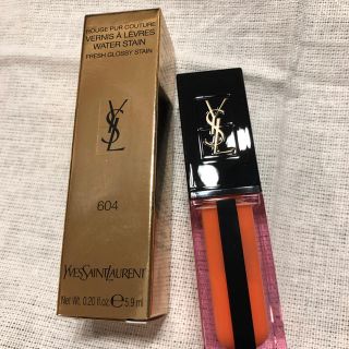 イヴサンローランボーテ(Yves Saint Laurent Beaute)の★限定★ ヴェルニ ウォーターステイン604(リップグロス)