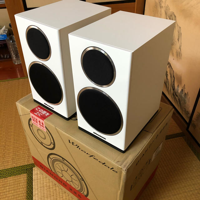 オリジナル ワーフェデール Diamond225ペア ホワイト wharfedale