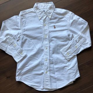 ポロラルフローレン(POLO RALPH LAUREN)の☆ラルフローレン　キッズ　白シャツ　130☆(ブラウス)