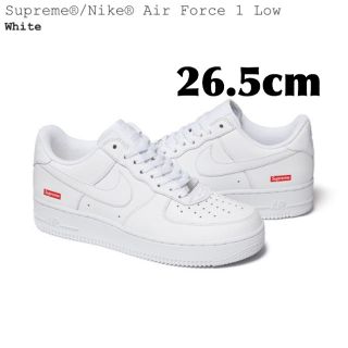 シュプリーム(Supreme)の2足【26.5cm】Supreme®/Nike® Air Force 1 Low(スニーカー)