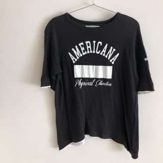 アメリカーナ(AMERICANA)のAmericana アメリカーナ　Tシャツ(Tシャツ(半袖/袖なし))