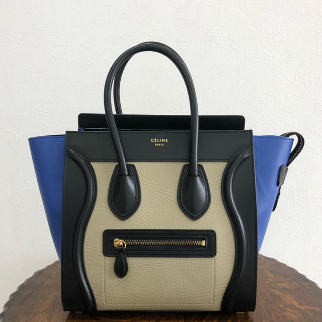 専用 CELINE セリーヌ ラゲージ マイクロショッパー ハンドバッグ