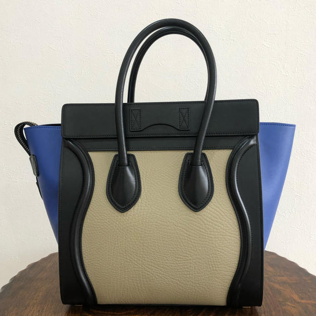 専用 CELINE セリーヌ ラゲージ マイクロショッパー ハンドバッグ