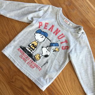 スヌーピー(SNOOPY)のロンT 長袖Tシャツ(Tシャツ/カットソー)