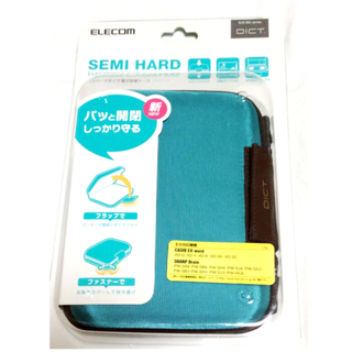 エレコム(ELECOM)の新品未使用❗️　ELECOM電子辞書ケース：ブルー［DJC-024BU］(その他)