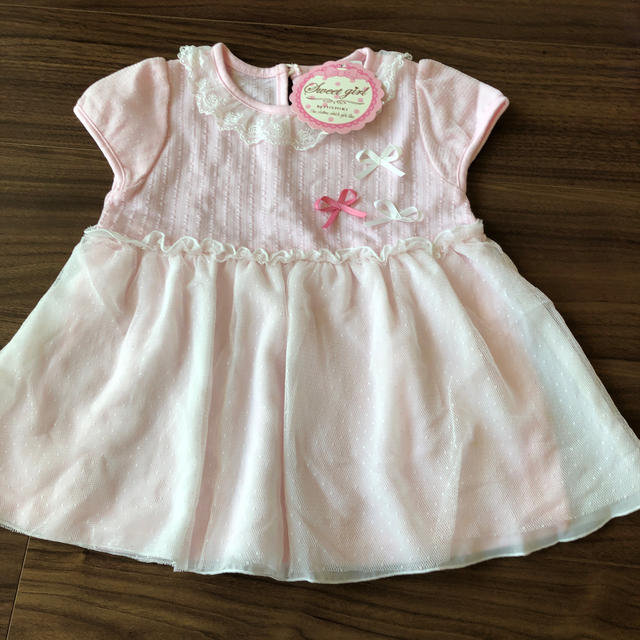 Nishiki Baby(ニシキベビー)の専用！新品ワンピース90 キッズ/ベビー/マタニティのキッズ服女の子用(90cm~)(ワンピース)の商品写真