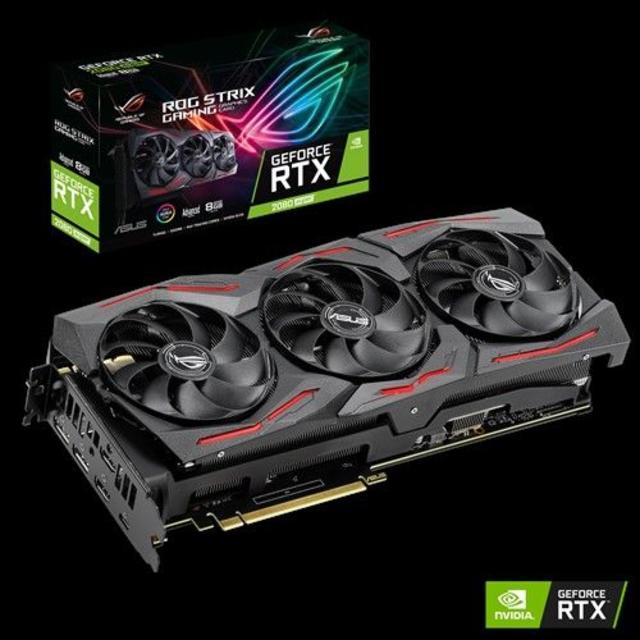 2022高い素材 新品 SUPER 2080 RTX GeForce Strix ROG ASUS PCパーツ