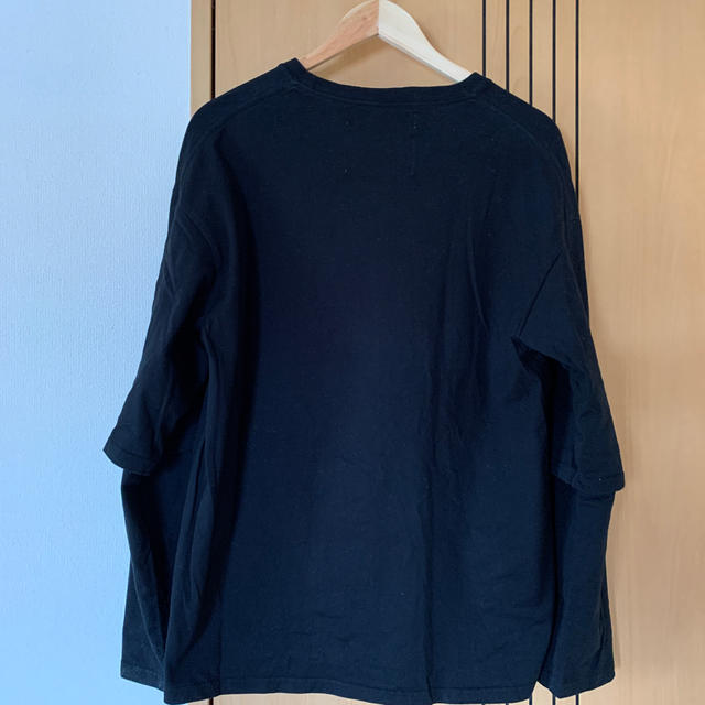 SUNSEA(サンシー)のDAIRIKU "KIDS 2003AW Layered T-Shirt " 黒 メンズのトップス(Tシャツ/カットソー(七分/長袖))の商品写真