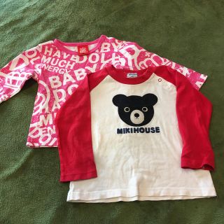 ミキハウス(mikihouse)のミキハウス　80センチロンT(シャツ/カットソー)