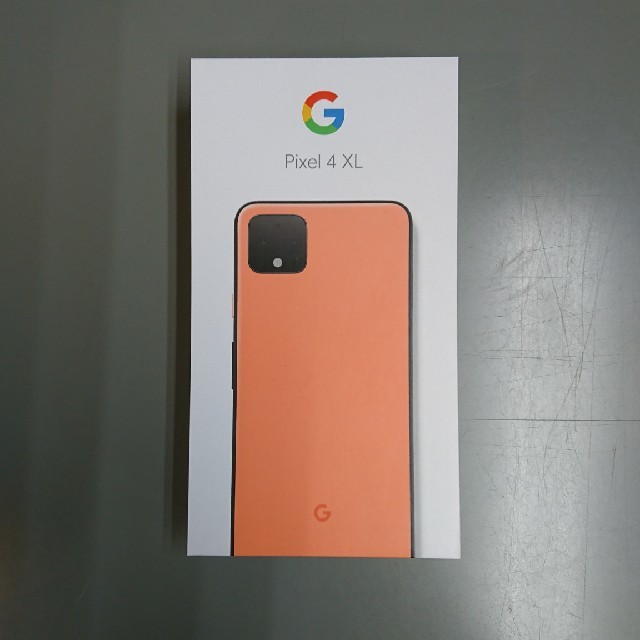 【新品未使用】Google Pixel4 XL 64GB 橙 SIMロック解除済