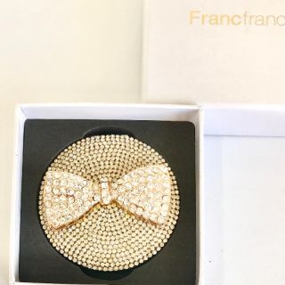 フランフラン(Francfranc)のフランフラン コンパクト ミラー 鏡(ミラー)