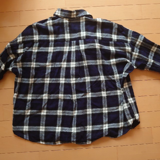 UNIQLO(ユニクロ)のユニクロ チェックシャツ スキッパーシャツ レディースのトップス(シャツ/ブラウス(長袖/七分))の商品写真
