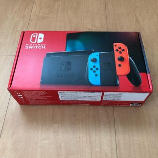 ニンテンドースイッチ(Nintendo Switch)の新型 Nintendo Switch 本体 ネオンブルー/ネオンレッド(家庭用ゲーム機本体)