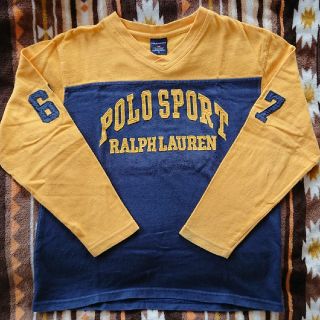 ポロラルフローレン(POLO RALPH LAUREN)のポロスポーツラルフローレン ラグランロングT RALPH LAUREN150(Tシャツ/カットソー)