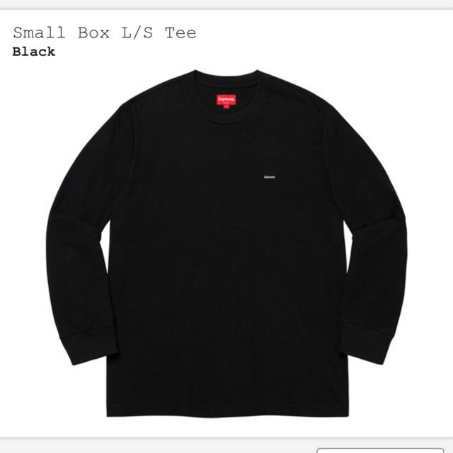 最新な Supreme - supreme small box ロンT black S size Tシャツ/カットソー(七分/長袖)