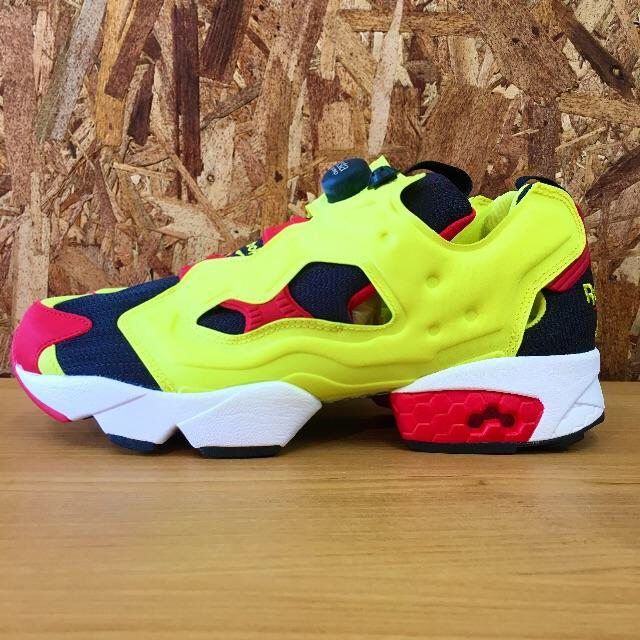 Reebok insta pump fury og citron 27cm