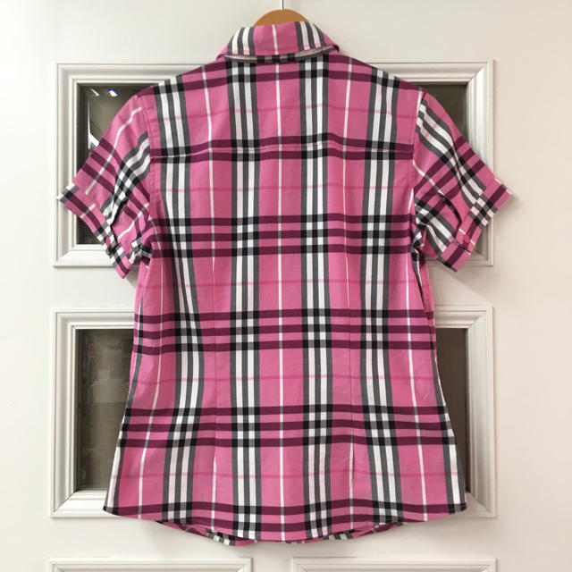 BURBERRY(バーバリー)のBURBERRY チェック柄シャツ レディースのトップス(シャツ/ブラウス(半袖/袖なし))の商品写真