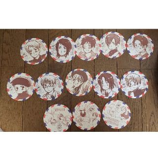 【限定品】ヘタリア アニメイトフェアコースター 13点セット(アニメ)