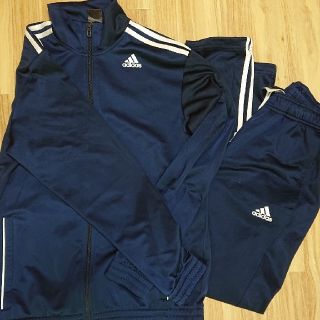 アディダス(adidas)のadidas 上下 ジャージ 藍色(ジャージ)